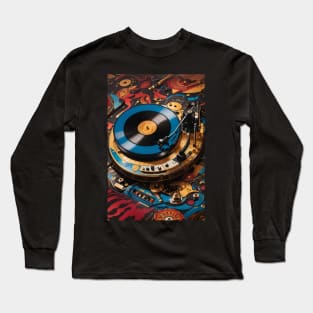 NEEDLE DROP Long Sleeve T-Shirt